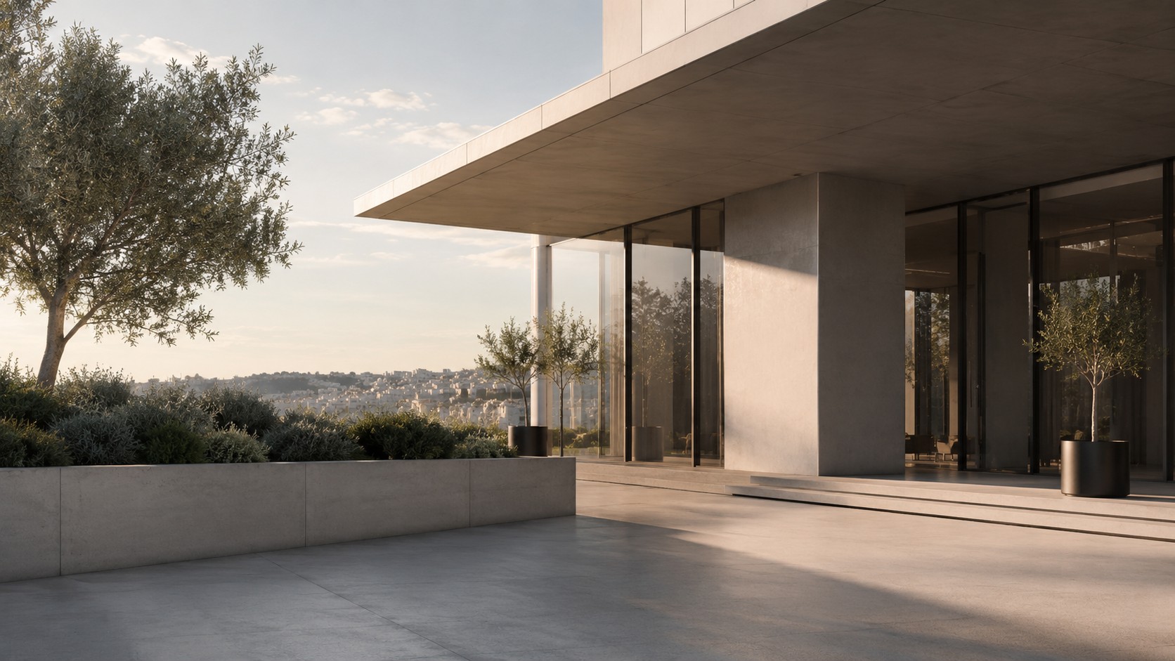 SAVVIDIS branded corporate facade