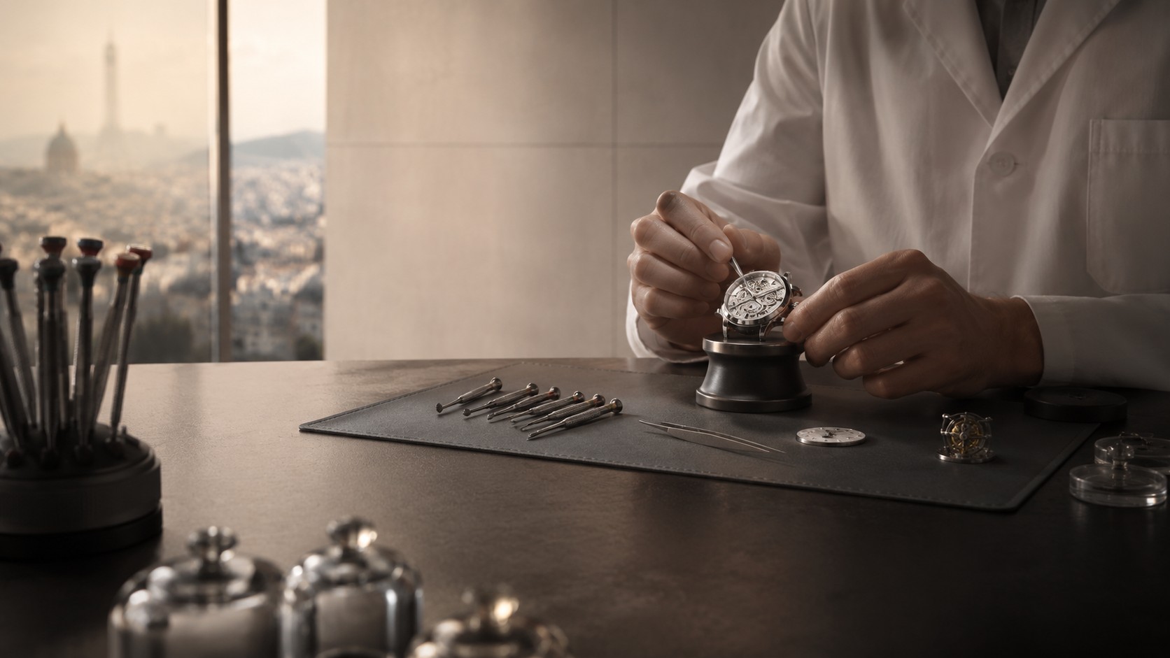 Precision watch service detail